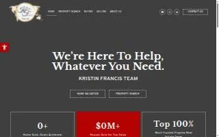 Kristin Francis Team website