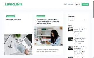 LifeClinic Chiropractic & Rehabilitation - River North One Chicago website