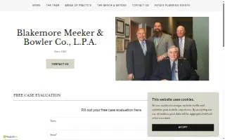 Blakemore Meeker & Bowler Co., L.P.A. website