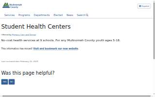 Centennial Student Health Center
