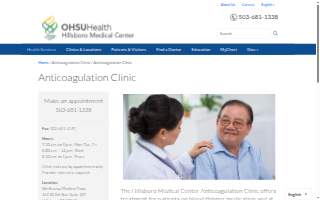 Hillsboro Medical Center Anticoagulation Clinic
