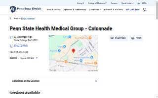 Penn State Health Medical Group - Colonnade