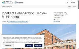 Inpatient Rehabilitation Center–Muhlenberg website