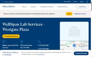 WellSpan Lab Services - Westgate Plaza