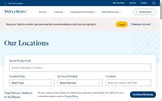 WellSpan Wound Healing- Queen Street website