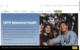 Youth Advocate Family Clinic website