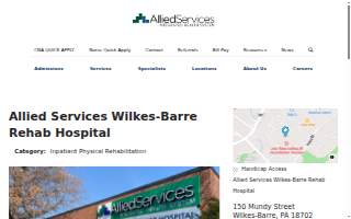 Allied Services Wilkes-Barre Rehab Hospital