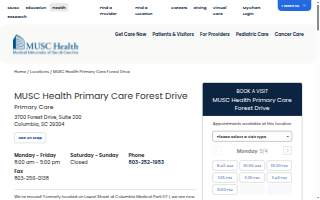 MUSC Health Primary Care Forest Drive
