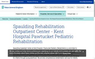 Spaulding Rehabilitation Outpatient Center - Kent Hospital Pawtucket Pediatric Rehabilitation