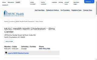 MUSC Health North Charleston - Elms Center