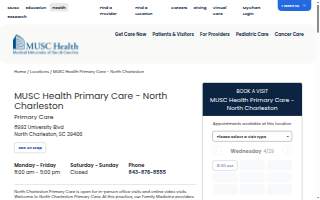 MUSC Health Primary Care - North Charleston