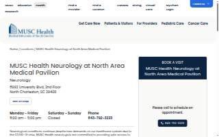 MUSC Health Neurology at North Area Medical Pavilion