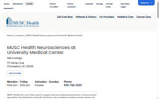 MUSC Health Neurosciences at University Medical Center