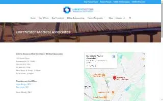 Dorchester Medical Associates website