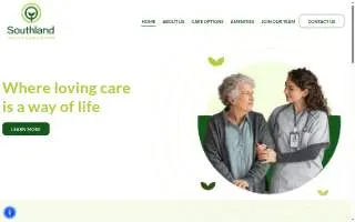 Southland Health Care Center website