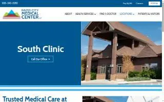 Rapid City Medical Center South Clinic website