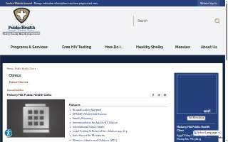 Shelby County Health Department Hickory Hill Clinic