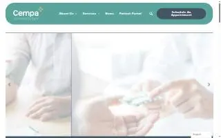 Cempa Community Care website