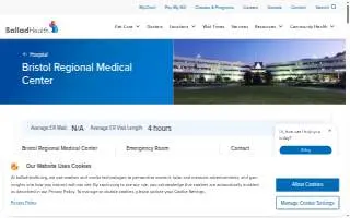 Bristol Regional Medical Center website