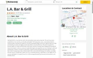 L.A. Bar & Grill