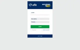 Ofit website