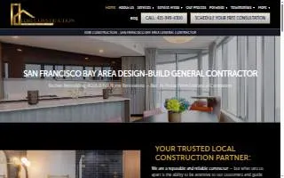Edri Construction website