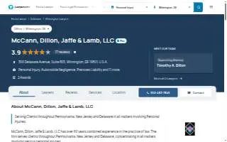 McCann Dillon Jaffe & Lamb, LLC of Wilmington website