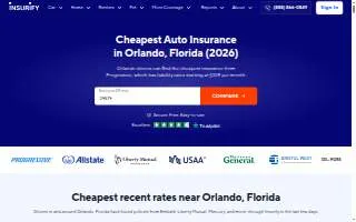Car Insurance website