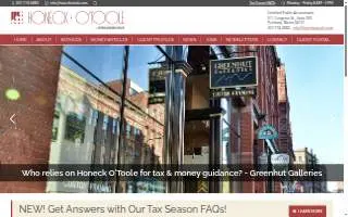 Honeck O'Toole Accountants, an Archer Lewis firm website