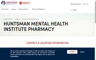 Huntsman Mental Health Institute Pharmacy