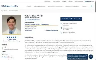 Ralph Millett IV, MD website