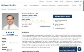 Brian T. Halbert, MD website
