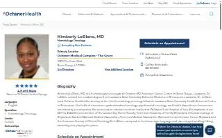Kimberly LeBlanc, MD website