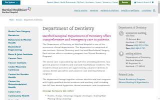 Hartford Hospital Dental Services