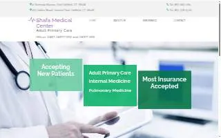 Shafa Medical Center website