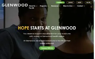 Glenwood Behavioral Therapy Center website