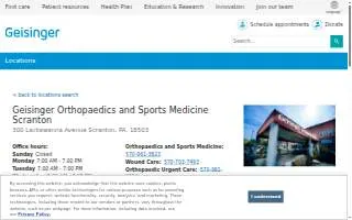 Ortho Sports Therapy & Rehab website