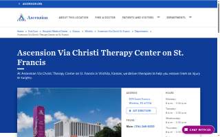 Ascension Via Christi Therapy Center on St. Francis