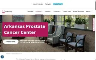 Arkansas Prostate Cancer Center website