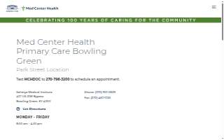 Med Center Health Primary Care Bowling Green
