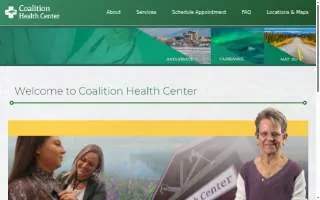 Coalition Health Center of Anchorage website