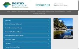 Boston Mountain Rural Health Center, Inc. - Conway website