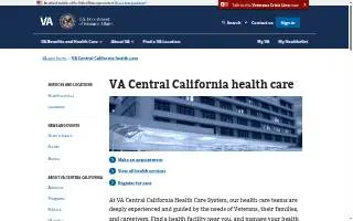 Va Medical Center-Fresno website