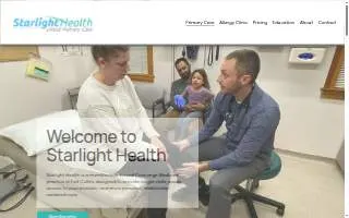 Starlight Health website