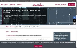 UCHealth Pharmacy - Medical Center of the Rockies