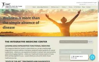 Integrative Medicine Center website