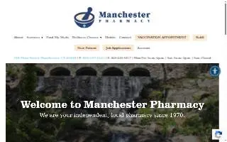 Manchester Pharmacy website
