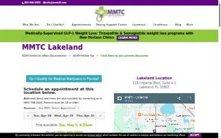 Medical Marijuana Treatment Clinics of Florida website
