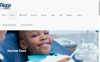Riggs Community Dental Center website