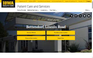 UI Health Care, Bettendorf, Lincoln Road